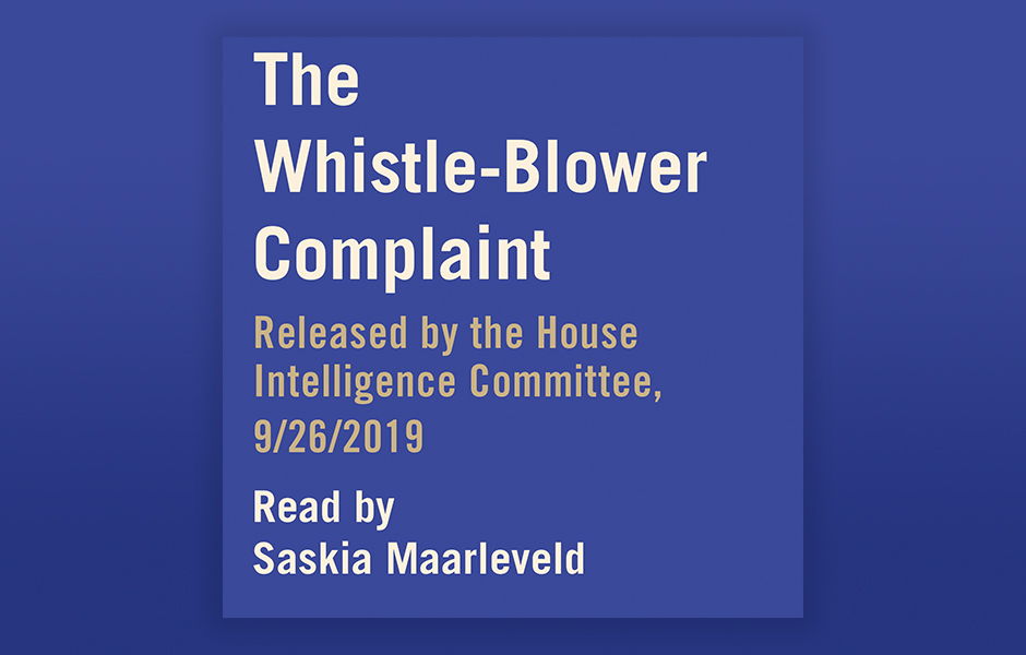 The Whistleblower's Complaint Audiio
